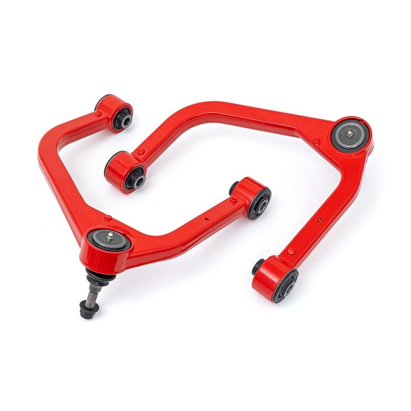 Red Forged Upper Control Arms 3.5 Inch Lift Chevy/