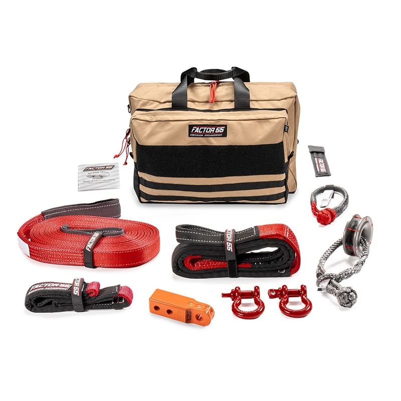 Vehicle Recovery Kit Sawtooth Orange -Large (00475