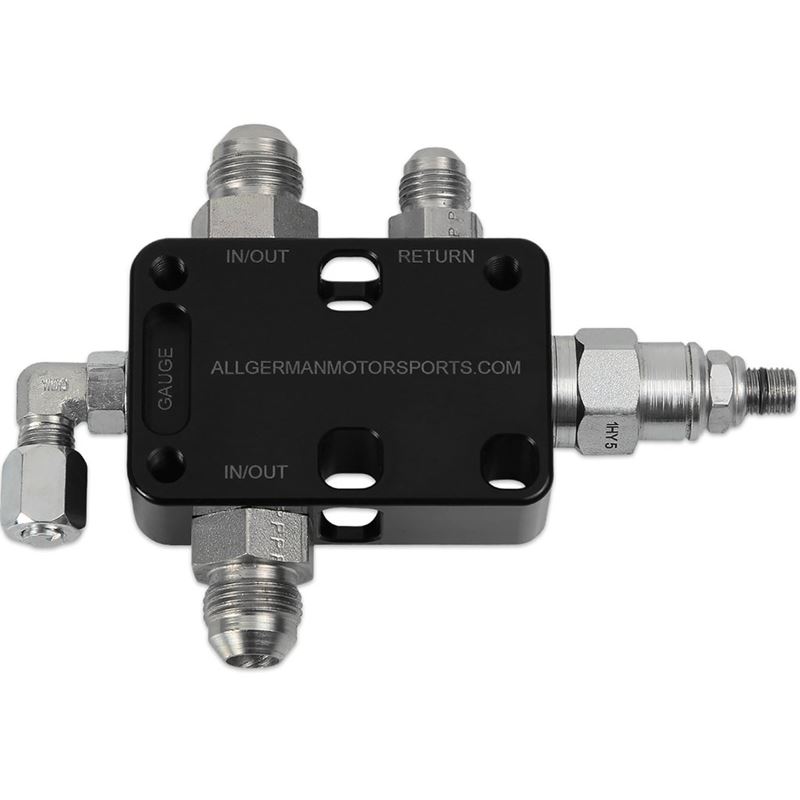 Power Steering Pressure Relief Valve Assembly with