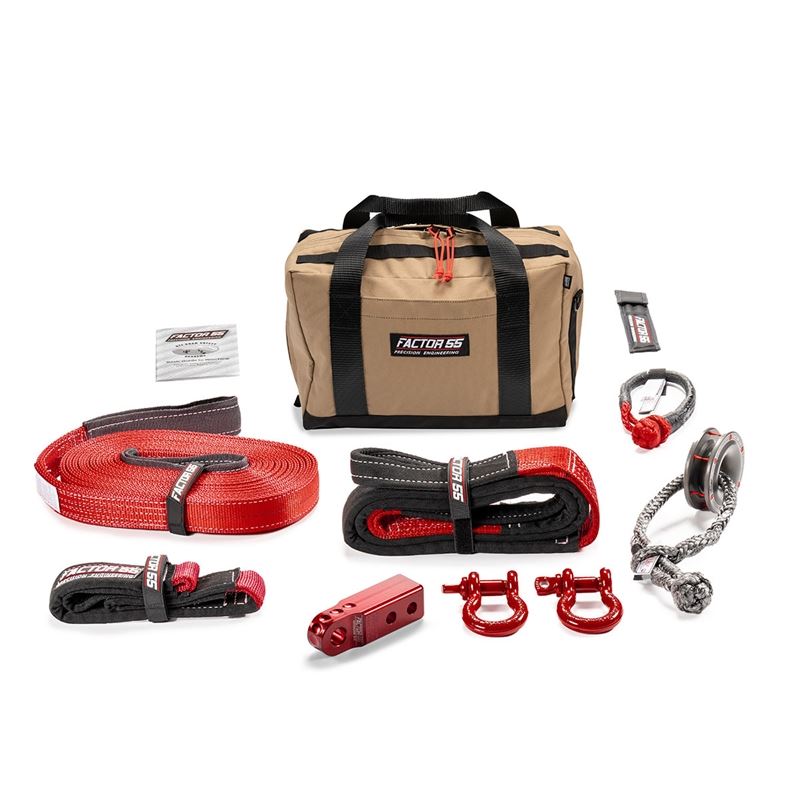 Vehicle Recovery Kit Sawtooth Red -Medium (00475-0