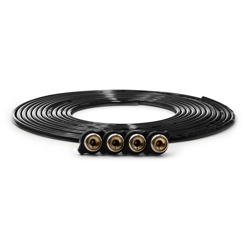 Tire Inflator Hose Replacement 240 Inch W/4 Quick