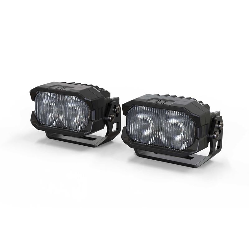 2Banger HXB LED Pod (SAE Wide / Yellow)(Pair) (BAF