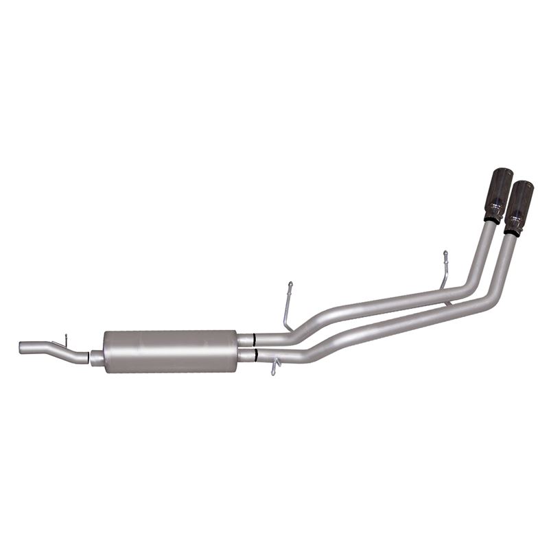 Cat Back Dual Sport Exhaust System, Stainless 6568