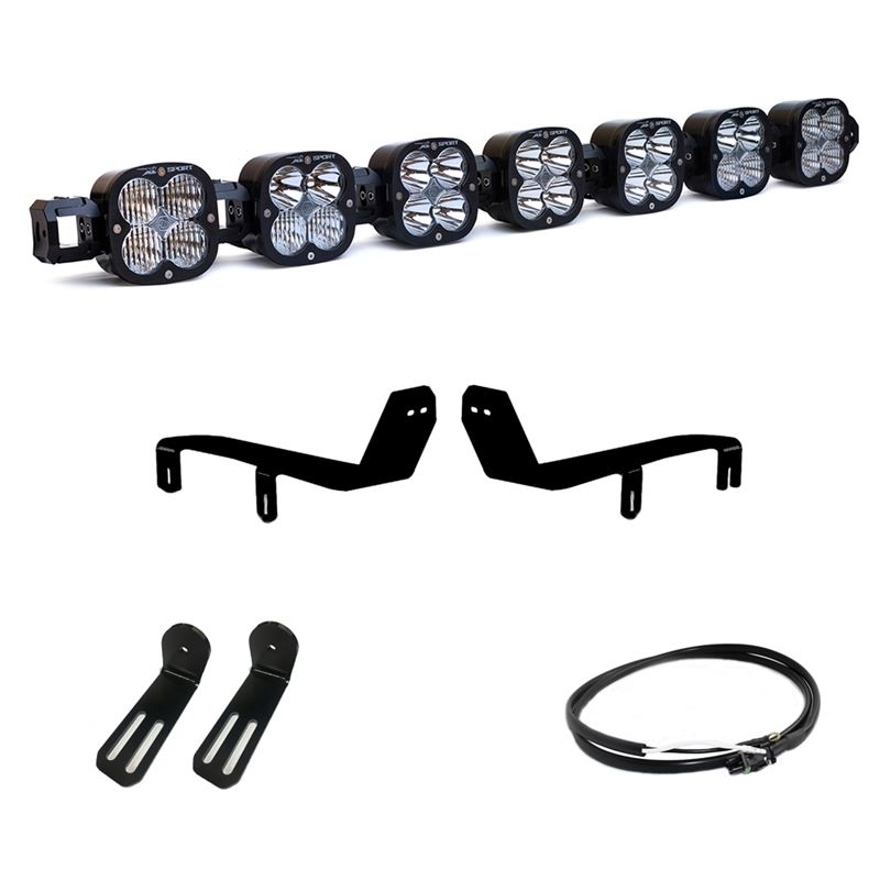 7 XL Linkable LED Light Kit For 17-19 Ford Super D