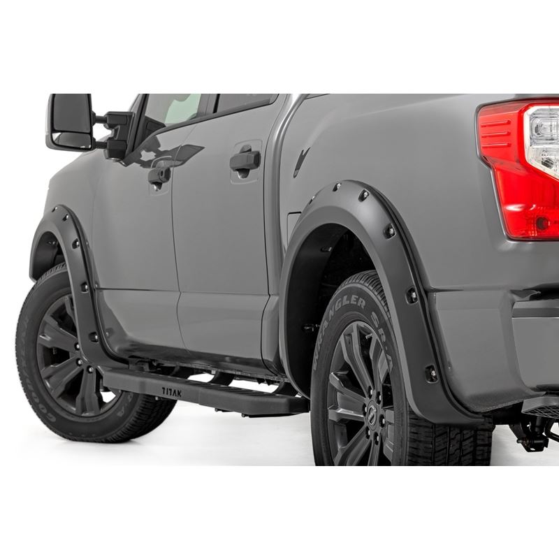 Pocket Fender Flares Crew Cab Nissan Titan 2WD/4WD