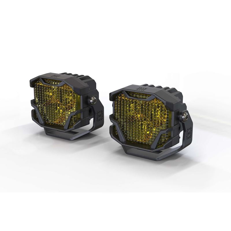 4Banger 2.0 NCS LED Pods (Flood / Yellow)(Set) (BA