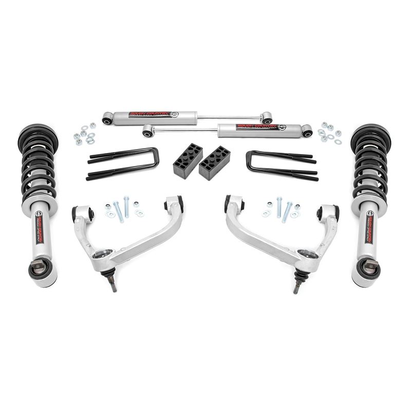 3 Inch Lift Kit N3 Struts Ford F-150 4WD (2014-202