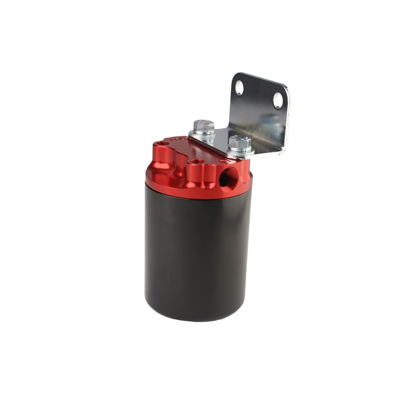 SS Serier Canister Style Fuel Filter Anodized Blac