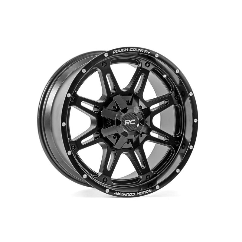 94 Series Wheel One-Piece Matte Black 20x10 5x5.0/