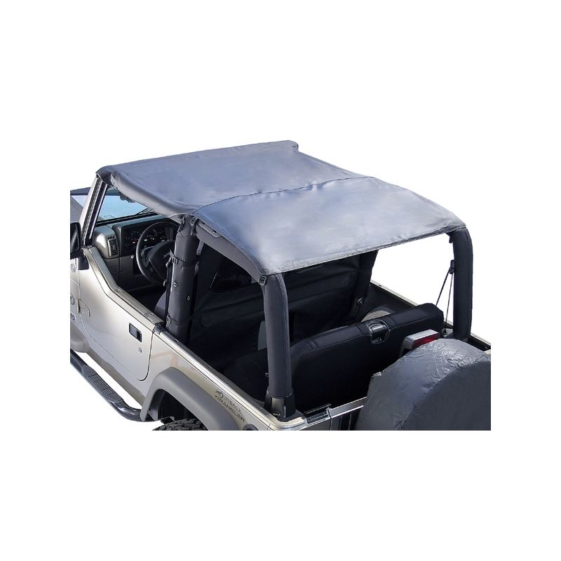 Header Roll Bar Top, Black Diamond; 97-06 Jeep Wra