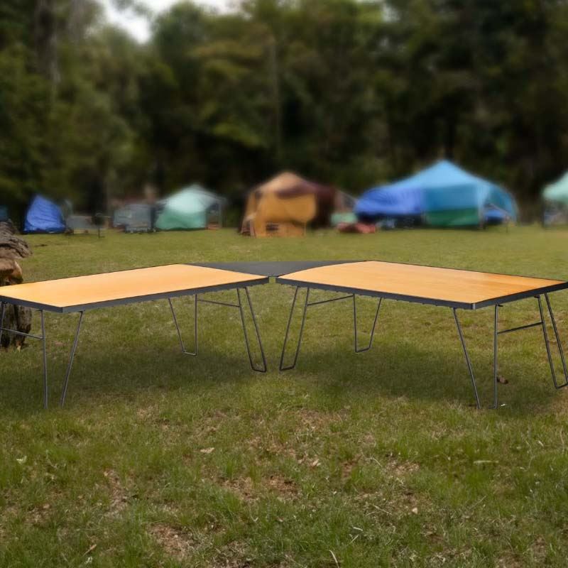Kick It Camp Table Wood Base and Storage Bag (3010
