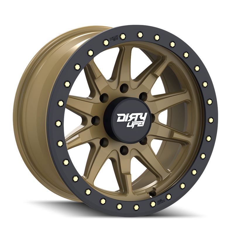 DT-2 (9304) SATIN GOLD W/SIMULATED RING 20 X9 8-16