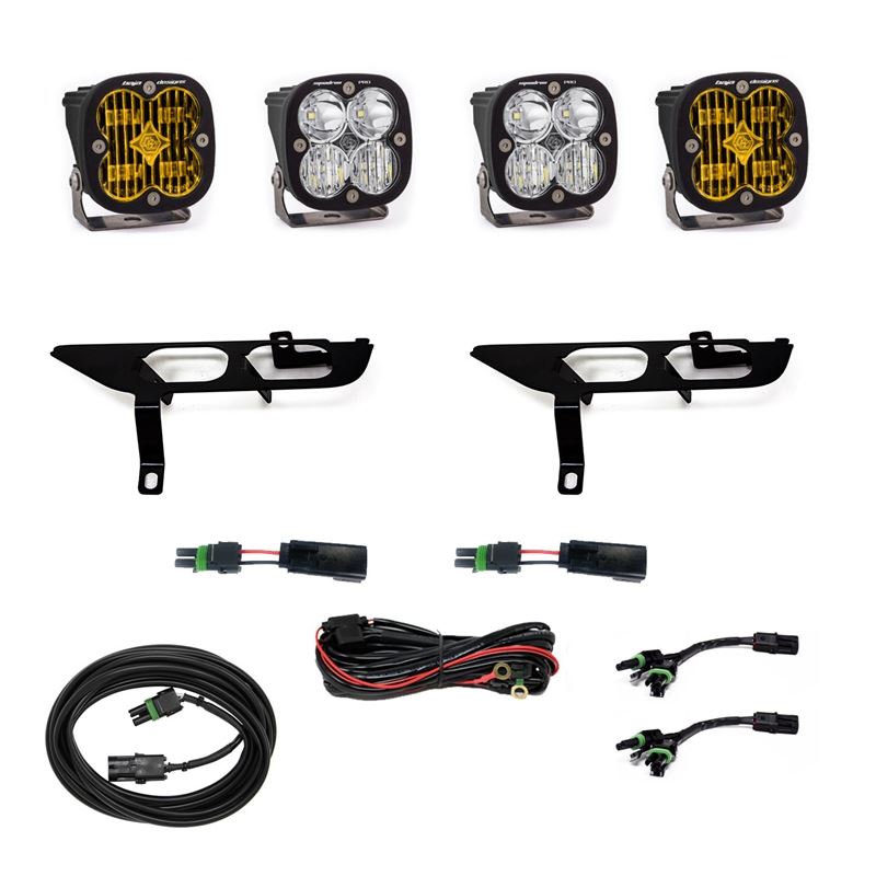 Ford, F150, (21-On), FPK, SAE Amber/Pro DC w/ DRL