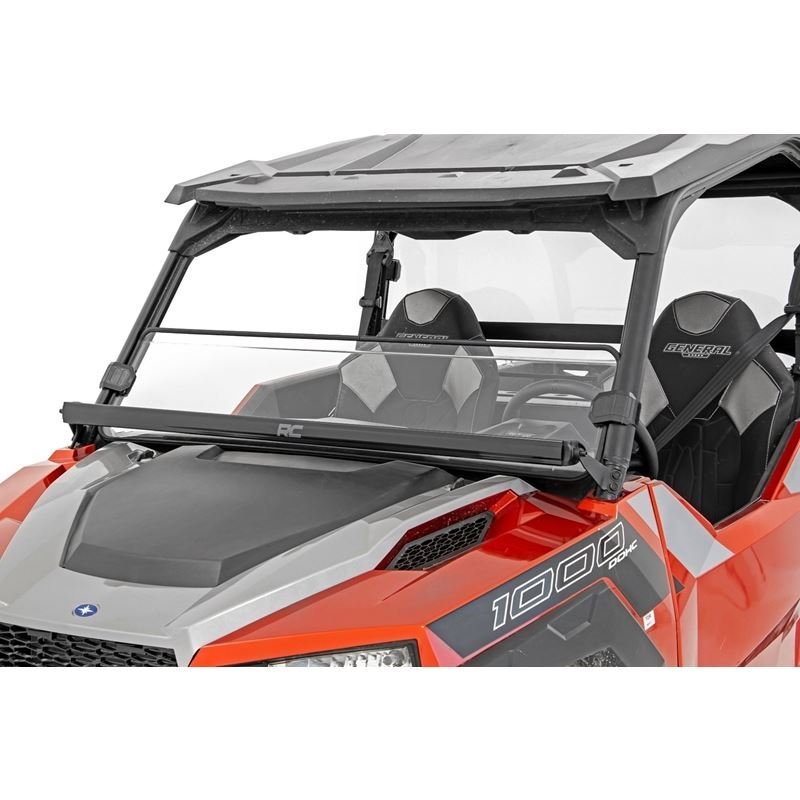 Half Windshield Scratch Resistant Polaris General/