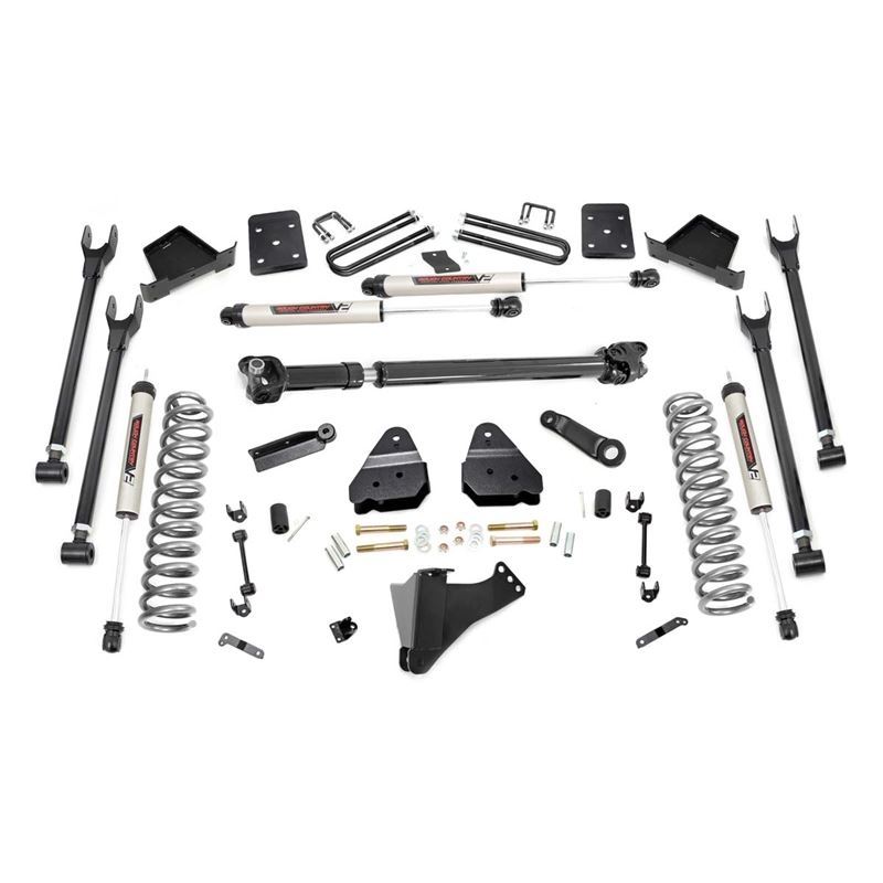 6 Inch Ford 4-Link Suspension Lift Kit w/Front Dri