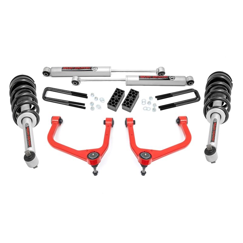 3.5 Inch Lift Kit N3 Struts GMC Sierra 1500 2WD/4W