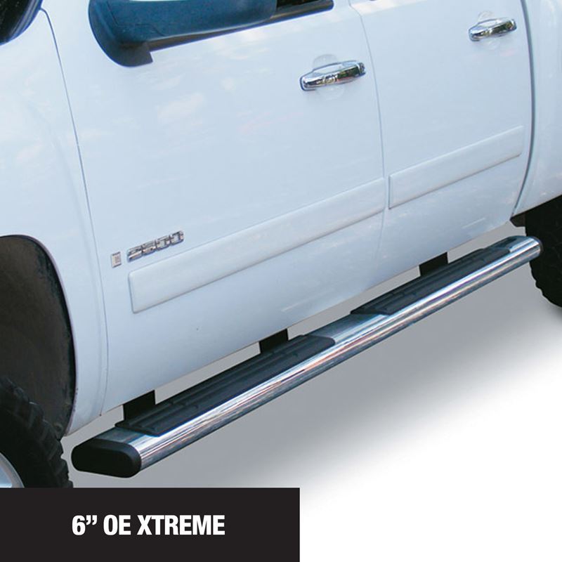 6" OE Xtreme Stainless SideSteps Kit - 52