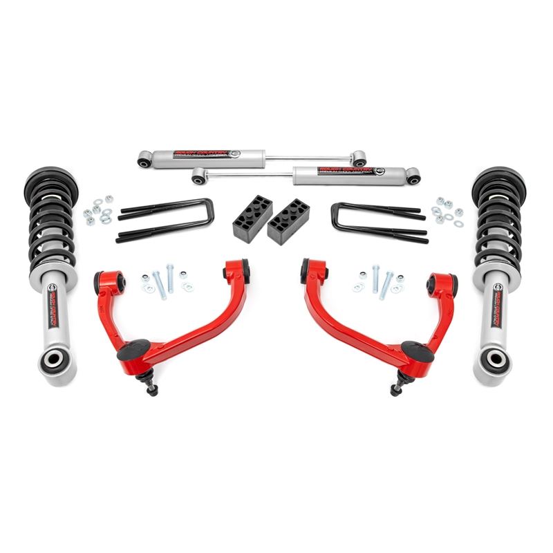 3 Inch Lift Kit N3 Struts Ford F-150 4WD (2009-201