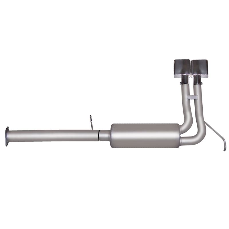 Cat Back Super Truck Exhaust System, Stainless 655