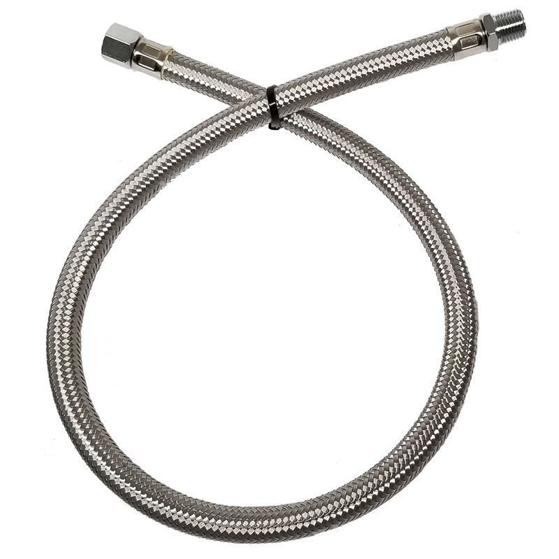 Stainless Steel Braided 28 Inch Leader Hose Extens