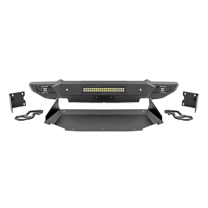 Front Bumper w/Skid Plate and Tow Hooks - Ram 1500