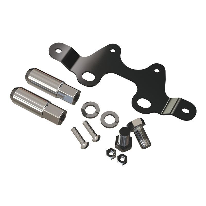 JK License Plate Mount Kit for HD Hinged Tire Carr