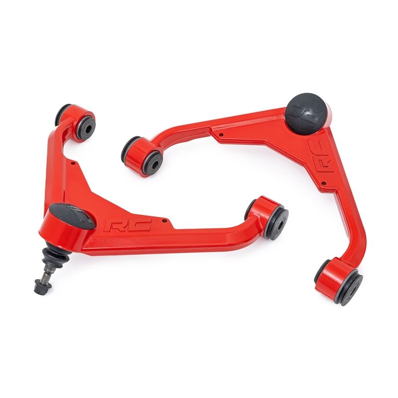 Red Forged Upper Control Arms 3 Inch Lift Chevy/GM