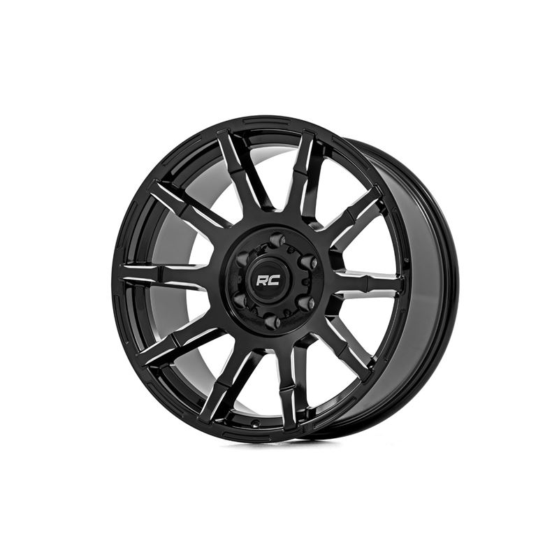 83 Series Wheel One-Piece Gloss Black 20x9 6x5.5 -