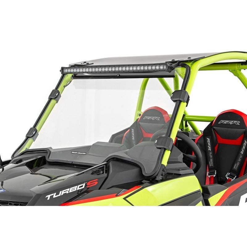 Full Windshield Scratch Resistant Polaris RZR Turb