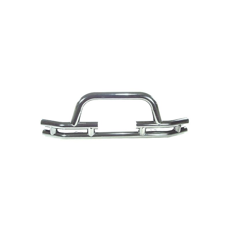 Tube Front Winch Bumper, 3 Inch, Stainless Steel;