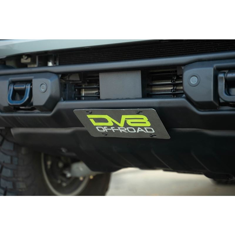 Ford Bronco Capable Bumper Slanted Front License P