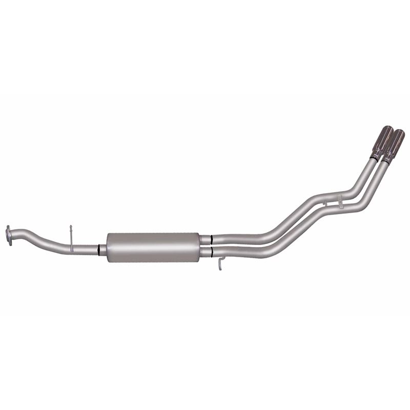 Cat Back Dual Sport Exhaust System, Stainless 6570
