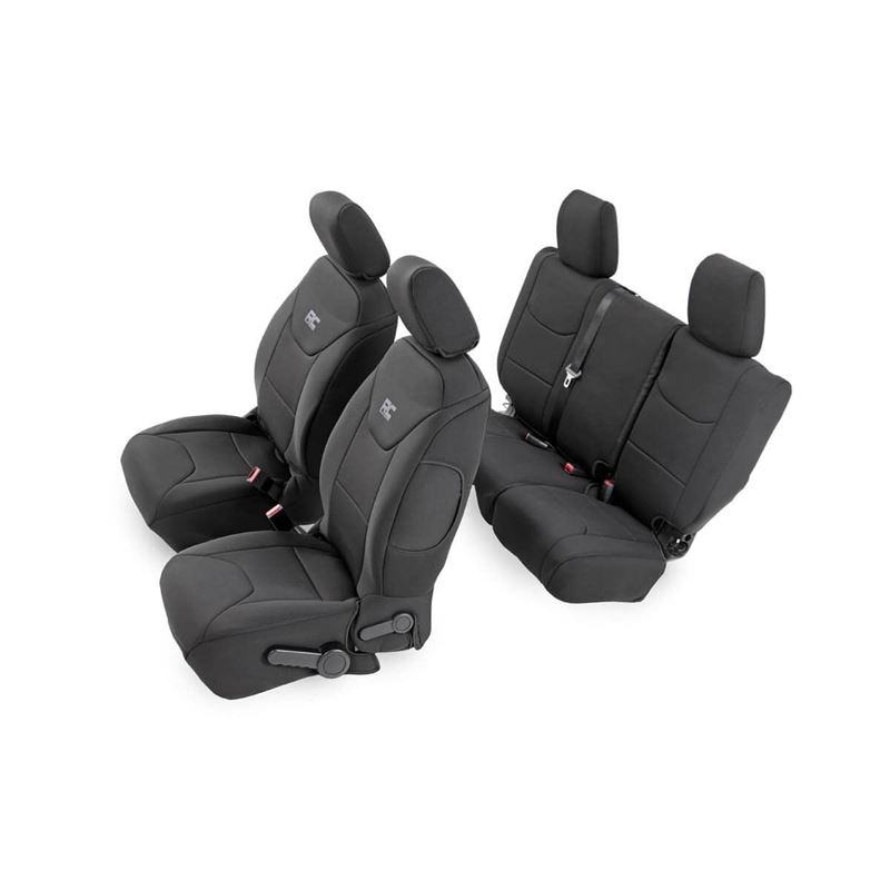 Seat Covers Front and Rear Jeep Wrangler Unlimited