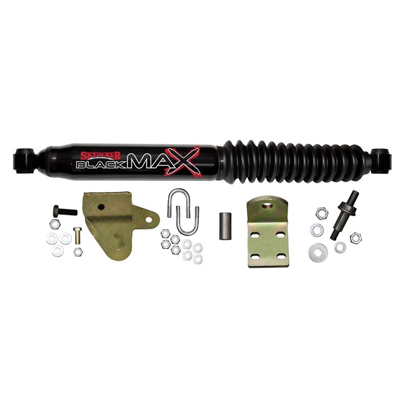 Steering Stabilizer Single Kit Black Single Kit Fo