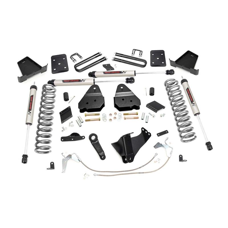 6 Inch Lift Kit Diesel No OVLD V2 Ford F-250 Super