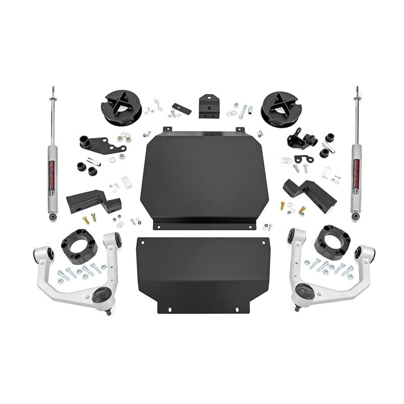 3.5 Inch Lift Kit Toyota Tundra 4WD (2022-2024) (7