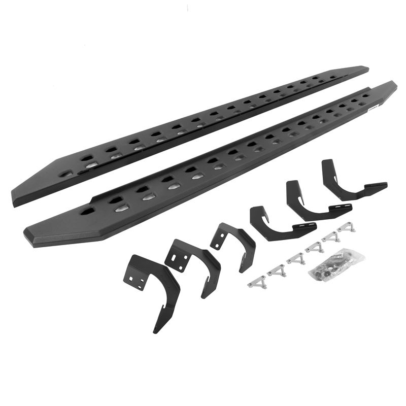 RB20 Slim Line Running Boards with Mounting Bracke