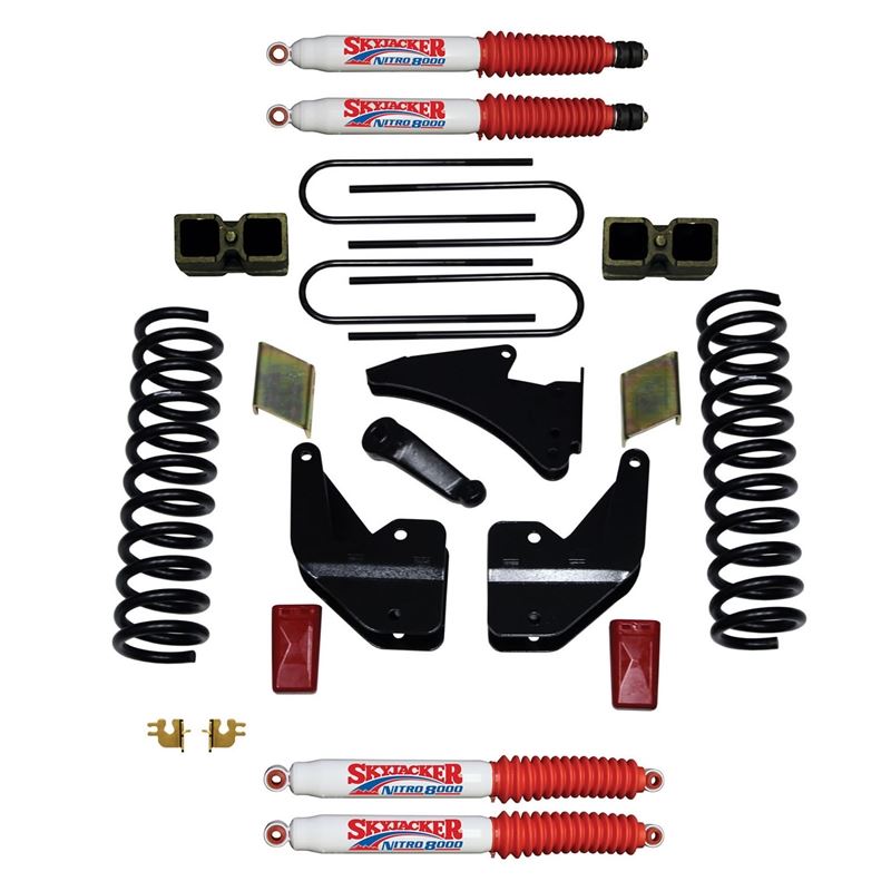 Suspension Lift Kit w/Shock Nitro Shocks 3.5-4 Inc