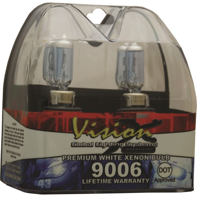 9006 55 Watt Low Dot Approved Superwhite Bulb Set