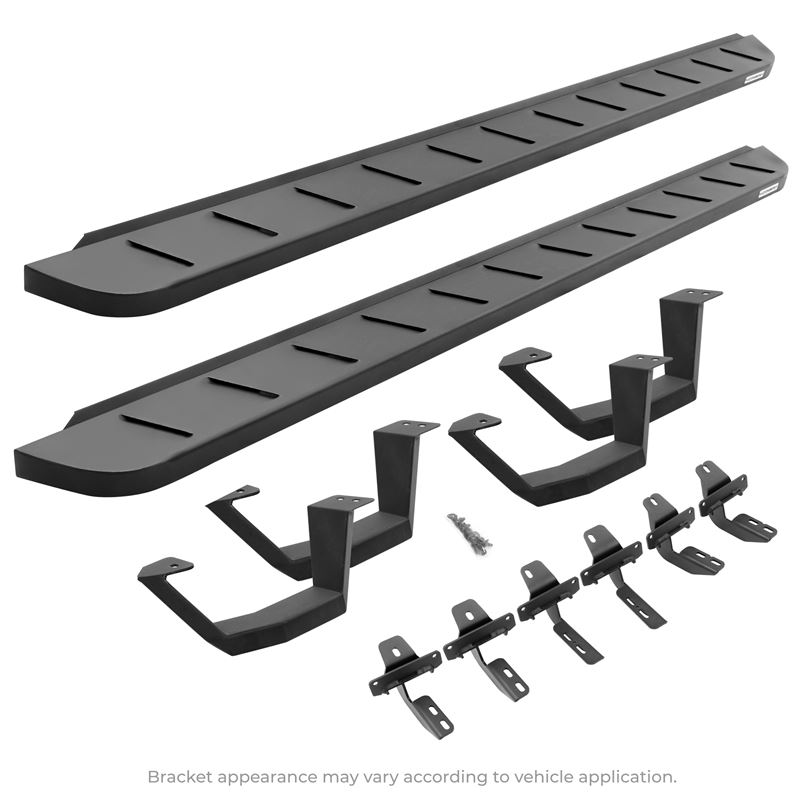 RB10 Running Boards W/Mounting Brackets, 2 Pairs D