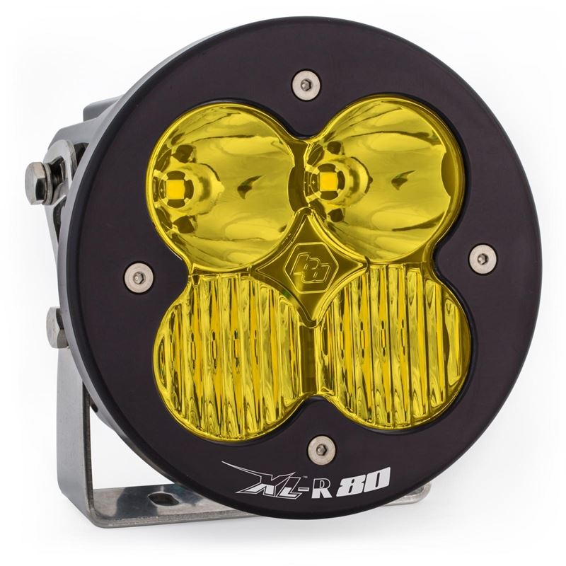 LED Light Pods Amber Lens Spot Each XL R 80 Drivin