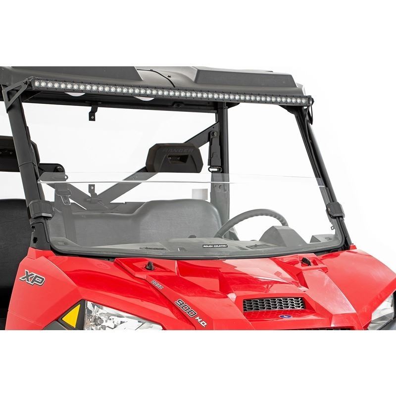 Half Windshield Scratch Resistant Polaris Ranger 1