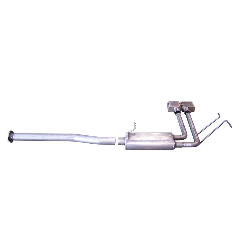Cat Back Super Truck Exhaust System, Stainless 656