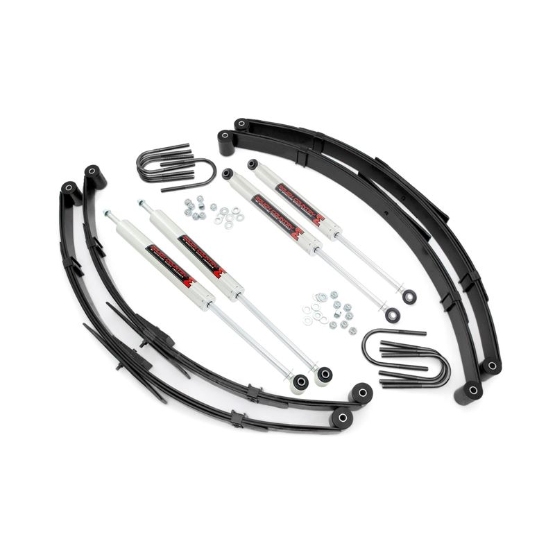 2.5 Inch Lift Kit M1 Jeep Wrangler YJ 4WD (1987-19