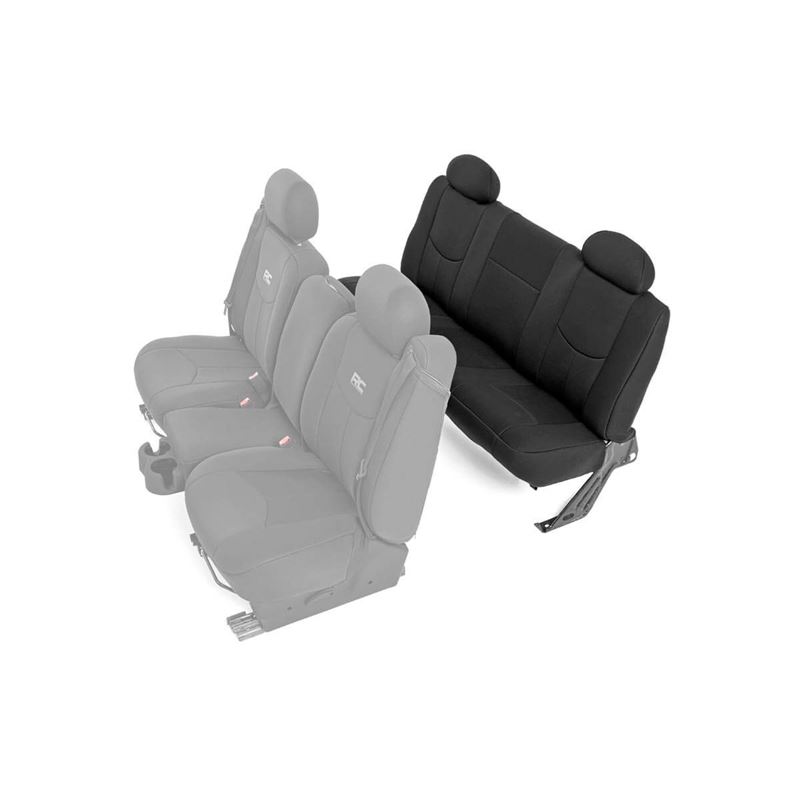 Neoprene Rear Seat Cover Black 99-06 Silverado/Sie