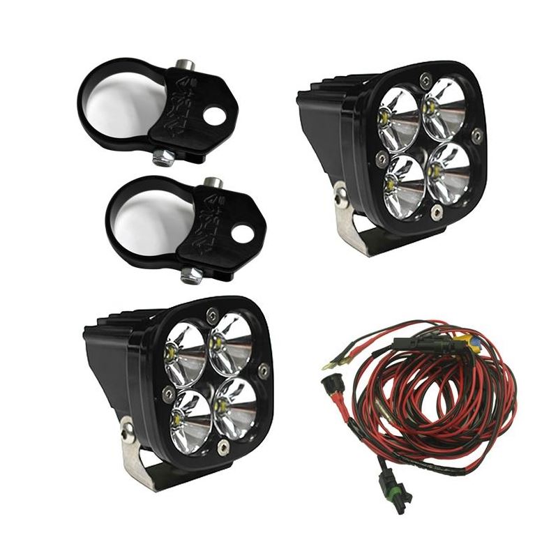 LED Light Pods Kit W/Vertical Mounts 2.00 Inch Har