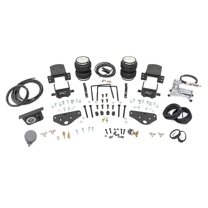 Air Spring Kit with Onboard Air Compressor 17-22 F