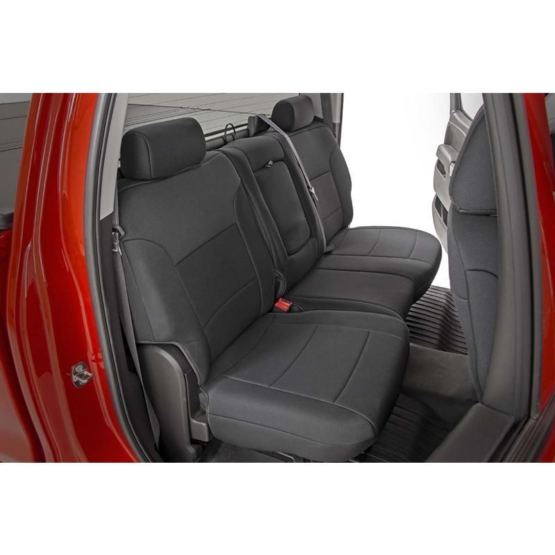 Neoprene Front Seat Covers Black 14-18 Silverado/S