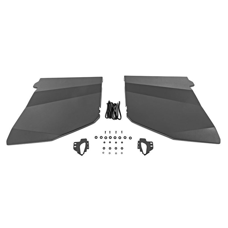 Aluminum Lower Half Doors Rear Polaris RZR XP 4 10