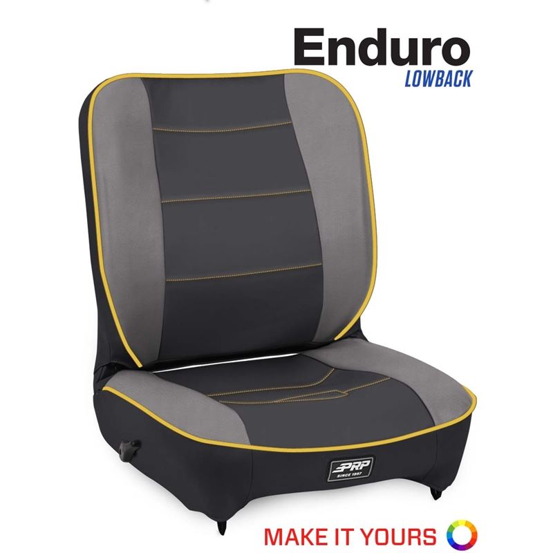 Enduro Low Back Reclining Suspension Seat